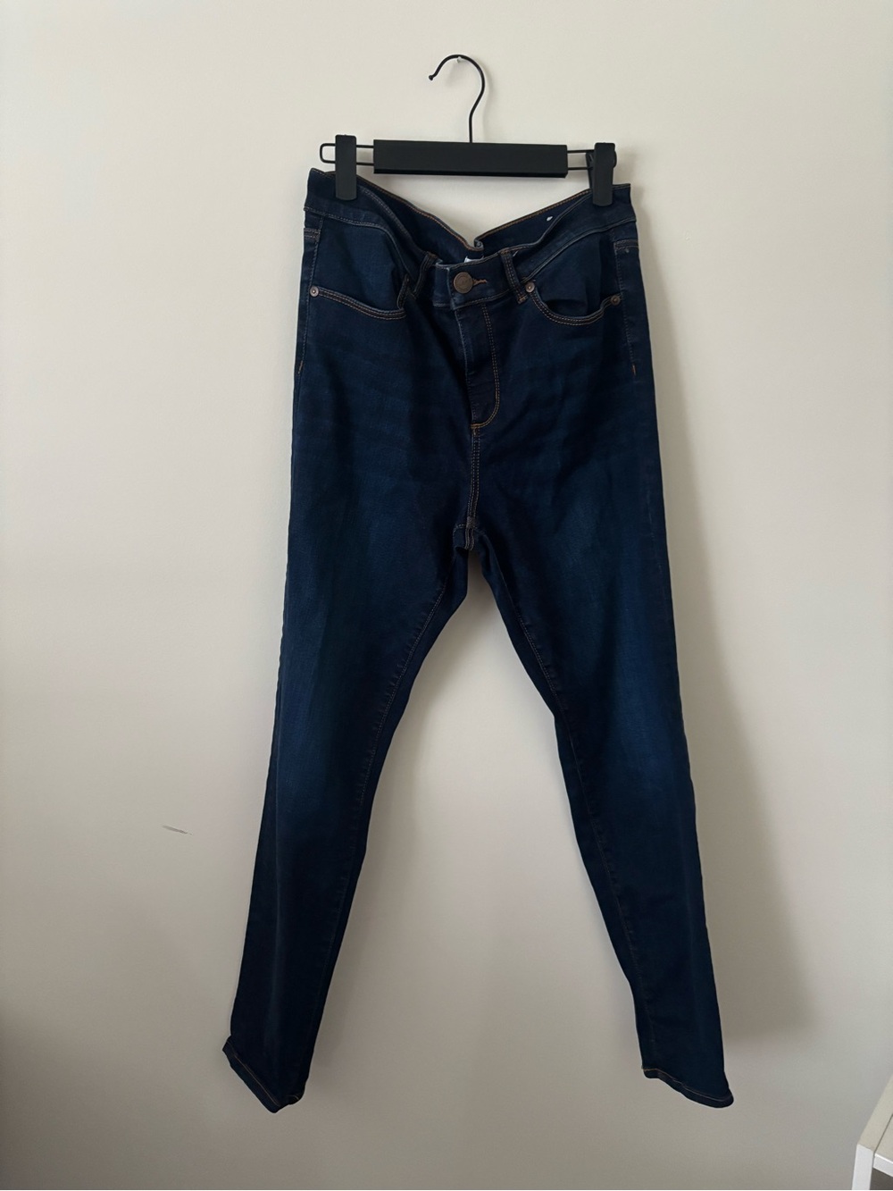 LOFT Dark Indigo Skinny Jeans